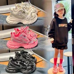 ブーツSepatu Kets Olahraga Anak Laki Laki Perempuan Sepatu Lari Kasual Sneakers Sol Tebal Untuk Dan Musim Gugur 2023 230905