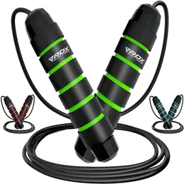 Jump Ropes Skipping Rope with Soft Memory Foam Handles 103FT Adjustable TangleFree PVC Coated Steel Cable Fat Burning Yoga Fitness 230904