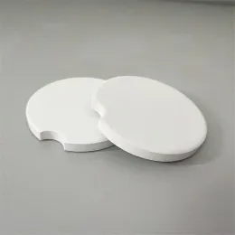 Sublimation Ceramic Coaster Car Coaster for DIY熱印刷転送サーマルトランスファーカップパッドセラミックマットZZ