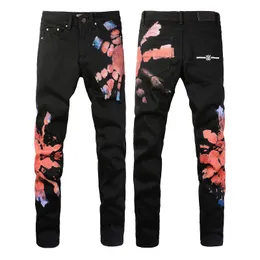 Slim Fit Dżinsy Pantie Męskie Hip Hop Men Chude jeansowe spodnie męskie Męki swobodne spodnie Duży rozmiar 28-40 US rozmiar