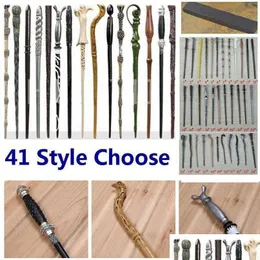 Parti Favor 100 PCS Vintage Magic Wand 42 Styles Büyülü Değnek Hediye Kutusu ile Cadılar Bayram