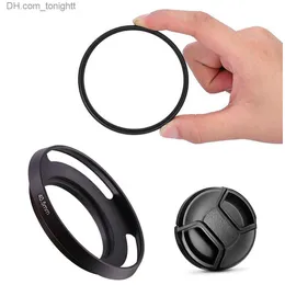 Filter 43 mm UV-Filter Gegenlichtblende aus Metall für RF 16 mm F2,8 STM / RF 50 mm F1,8 STM Objektiv auf R RP R3 R5 R6 R7 R8 R10 R50 Kamera Q230905