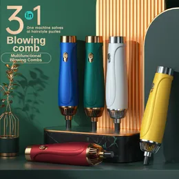 Hair Dryers 3in1 Air Brushes hair dryer brush volumizer multifunctional styler professional home straight curling iron Hairstyling Tools 230904