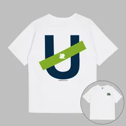 Letter U Print Designer Mens T shirts UNDEFEATED UNDFTD Japan Graphic Tee Men Women Unisex T shirt 100% Cotton Casual Oversize TShirts S-2XL