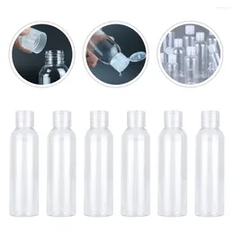 Garrafas de armazenamento recipiente de loção engarrafada plástico viagem vazio sub-garrafa de higiene pessoal shampoo dispensador recipientes líquidos recarregáveis