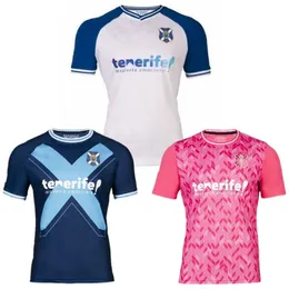2023/24 CD Tenerife Soccer Jerseys 2024 LEON ELADY JAVI ALONSO Shirt Mens PABLO LARREA AITOR SANZ ENRIC GALLEGO Football uniform