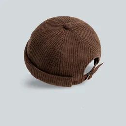 Beanieskull Caps Winter Hats For Men Woman Beanies Hat Sailor Girls Bonnet Female Beanie Bonnets Women Knit Melon Skin 230904