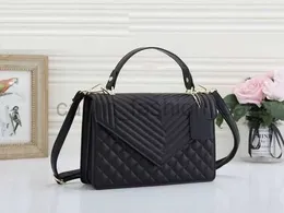 Borse di alta qualità Luxurys Designer Donna CrossBody s Lettera Mano Borsa da donna Portafoglio Mani 206rdc Borsa yslii Borsa firmata caitlin_fashion_bagss26