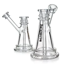 Phoenix 5 Inches Mini Bubbler Rig Glass Bongs Glass Pipes Dab Oil Rigs Glass Arcline Upright Bubbler Factory Wholesale