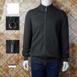 Мужские свитера BILLIONAIRE OECHSLI, свитер, кашемировый шелковый кардиган, мужское пальто 2024, осень-зима, теплая повседневная вышивка, большой размер M4XL 230904