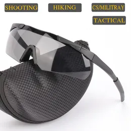 Taktyczne okulary przeciwsłoneczne wojskowe gogle kuloodporne odporne na wstrząs HD obiektyw UV400 na zewnątrz dla męskich okularów przeciwsłonecznych okulary taktyczne okulary strzeleckie 230905