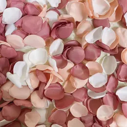 200Pcs/Bag Hand Made New Rose Petals for Wedding Artificial Silk Flower Marriage Decoration Valentine