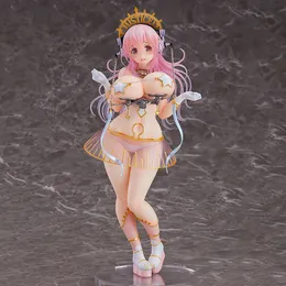 Finger Toys Anime Nitro Super Sonic Super Sonico Libra Ver. PVC Action Figure Japanese Anime Figure Model Toys Collection Doll Gift