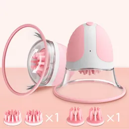 Erwachsene Spielzeug AAV Brust Massage Vibrator Sucker Starker manueller Saugstimulator mit 10 Vibrationsrotationsmodi Sex für Frauen 230904