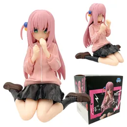 Brinquedos de dedo 8cm Bocchi the Rock! Hitori Goto Anime Girl Figure PM Bocchi Action Figure Adulto Modelo Colecionável Boneca Brinquedos Presentes