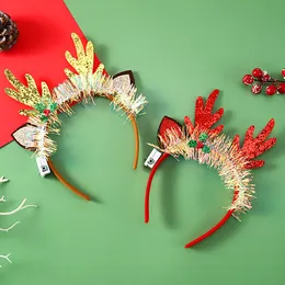 Other Event Party Supplies Christmas Hair Band Women Girl Funny Snow Flower Tree Shape Headband Wedding Halloween Cosplay Creative Gifts 230905