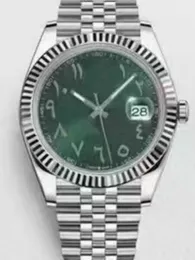orologio classico da donna al quarzo 36mm/41mm Orologi in acciaio inossidabile Orologio da polso con quadrante verde 241