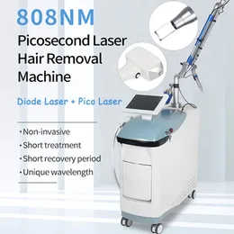 Entrega rápida picossegundo laser diodo laser máquina de cuidados com a pele pico laser remoção de tatuagem 808nm laser permanente remoção de cabelo para spa salão clínica