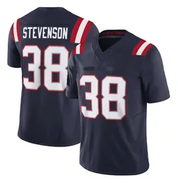 Camisa de futebol masculino #9Matthew Judon #10 Mac Jones#15 Ezekiel Elliott#12 Tom Brady #38 Rhamondre Stevenson White Navy PatriotsVapor F.U.S.E. Limitado