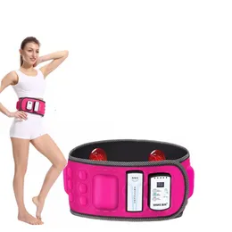 Back Massager Rechargeable X5 Motors 30 Magnets Sauna Heating Fat Muscle Training Slimming Belly Massager Waist Belt Back Hip Massage Brace 230904