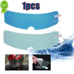 جديد خوذة جديدة Clear Clear Patch Patch Film Universal Lens Film for Motorcycle Fog Resistant Racing Accessories