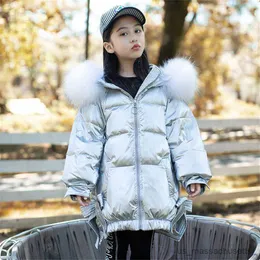 Down Coat New Warm Down Jacket For Girl Winter Clothes Children's Thicken Outerwear Clothing Kids Coat 5-16Y R230905