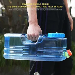 Hydration Gear 5,5 l 10 l Wassereimer für den Außenbereich, tragbarer Wassereimer, Wasserbehälter in Lebensmittelqualität mit Wasserhahn, großes Fassungsvermögen für Camping, Reisen, Picknick, 230905