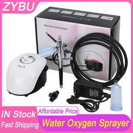 New Face Care Oxygen Spraye Water Oxygen Jet Peeling Skin Care Acne Treatment Facial Rejuvenation Skin Moisturizing Steam Injector Sprayer Gun Machine