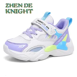 Boots Sepatu olahraga anak laki laki dan perempuan sneaker tenis jala bernafas kasual untuk bocah cowok cewek 230905