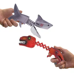 Hungry Dinosaur Grabber Toys Animal Claw Chomper Toy Dinosaur Bite Game Snapper Dino Toys Interactive Pick Up Novelty Toys