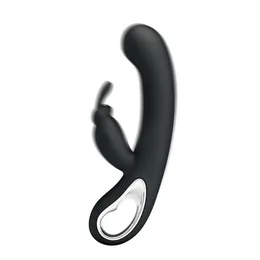 Vibrators Pretty love Usb 12 Speed G Spot Rabbit Vibrator Female Sex Toys For Women Double Sexo Clitoris 230904