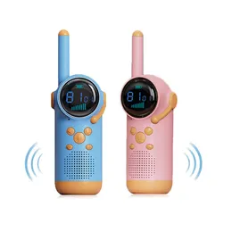 Portable For Children Walkie-talkies Handheld Transceiver 3KM Range Radio Walkie Talkie Toys For Kids Xmas Christmas Gift