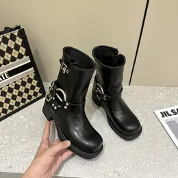 ◆JILLSTUART◆Harness Bicker Half Boots 韓国 24新作 23~25cm Designer fashion, Seoul-fully created | W Concept