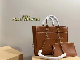 2023 New Genuine Leather Women's Fragrant Granny Beach Bag Tote Bag Large Capacity Underarm Bag One Shoulder THEO Handbag Fashionable and Easy to Control four colors