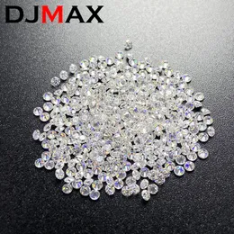 Lösa diamanter djmax grossist 1ct små storlekar löst 0,8 mm-3mm d färg VVS1 labbvuxna svarta färg diamanter pärlor 230904