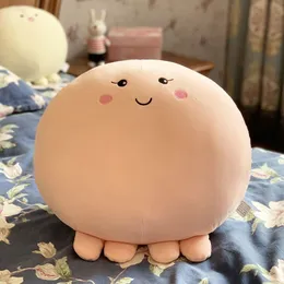 Pluszowe lalki Kawaii Anime Fat Octopus Zabawy okrągłe Soft Animal Cartoon Office Home Dep Pillow Cute Kids Birthday Gift 230905