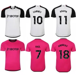 2023/24 #22 Lwobi Soccer Jerseys 2024 Bassey Raul Wilson Adana Shirts Mens Fulham Cairney Andreas Willian Vinicius Robinson 축구 유니폼