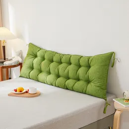 Cojín decorativo almohada color sólido cojín largo impermeable jardín silla de oficina cojines de asiento reclinable personalizable 230904