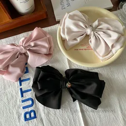 Sweet Girls Bows Hairpins Kids Letter Bow Princess Hair Clip Boutique Women Allatching Barrettes 액세서리 Z1828207W