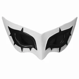 ペルソナ5ヒーローArsene Joker Mask Cosplay Abs Eye Patch Kurusu Akatsuki Prope Role Play Halloween Accessory H0910198p