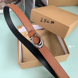 Designer Waist Belt For Woman high quality genuine leather fashion buckle reversible belts width 2.0cm 3.0cm size 90cm-115cm cinturones de marca with box