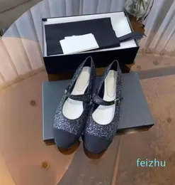 Moda bale dans ayakkabıları lat ayakkabı tasarımcısı sandalet lüks deri kafa terlikleri Mary jane tokası
