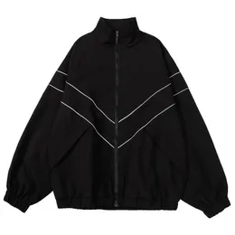 Hip Hop Streetwear Reflective Striped Blue Jackets For Men With Zipper Up Harajuku Thin Sports Windbreaker In Black And Blue 230905 From Dou04, $29.3 | DHgate.Com Hip Hop Streetwear Reflective Striped Blue Jackets For Men With Zipper Up Harajuku Thin Sports Windbreaker In Black And Blue 230905 From Dou04, $29.3 | DHgate.Com