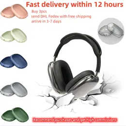 Für Max Bluetooth Headphones Accessoires Pro 2 Wireless Earphone Top-Quality Metal Silicon Anti-Drop-Schutzhülle Wateref of Case 10
