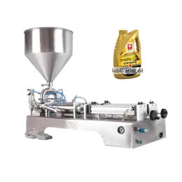 Double Nozzles Paste Filling Machine Yogurt Jam Gel Paste Filler Piston Type Paste Liquid Packaging Machine 1000-5000ml