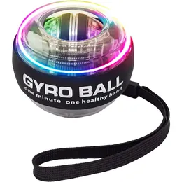 Power Wrists LED Wrist Power Hand Ball Самозапускающийся Powerball с контррукой Тренажер для тренировки мышц рук Усилитель тренажеров 230906