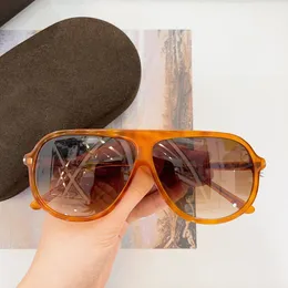 Pilot Sunglasses 0998 Blonde Havana Frame Mens Summer Sunnies gafas de sol Sonnenbrille UV400 Eyewear with Box