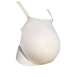 Kvinnors trosor Fake Belly Baby Artificial Gravid Gravidity Bump Fabric Actor Bag Accessory Gift2584
