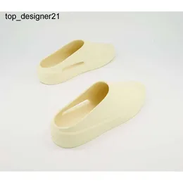 New designer 23ss men women Slide Slippers FOG The California fashion brand Slippers Cement Concrete Cream Oat mens womens trainer slippers