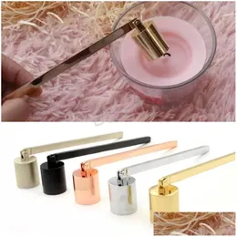 Novelty Items Candles Extinguisher Scented Candle Bell Shaped Snuffer Stainless Steel Handle Wick Snuffers Xu 0117 Drop Delivery Home Dhgwz